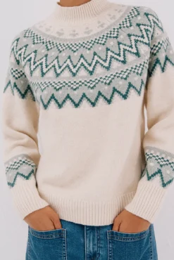 Mujer Cortefiel Jerséis>Jersey jacquard posicional.