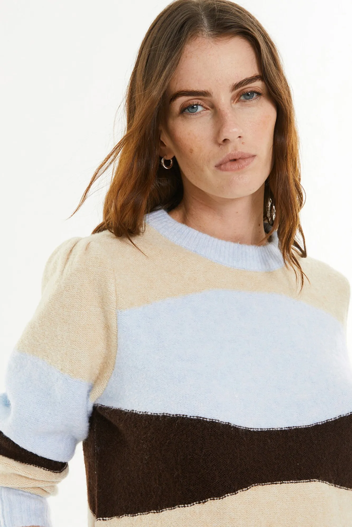 Mujer System Action Jerséis>Jersey jacquard tricolor