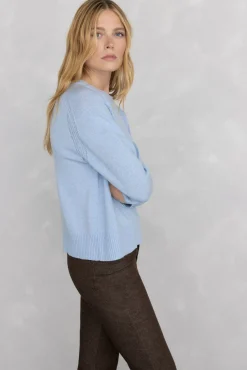 Mujer Pedro del Hierro Jerséis>Jersey lana cuello caja costura central