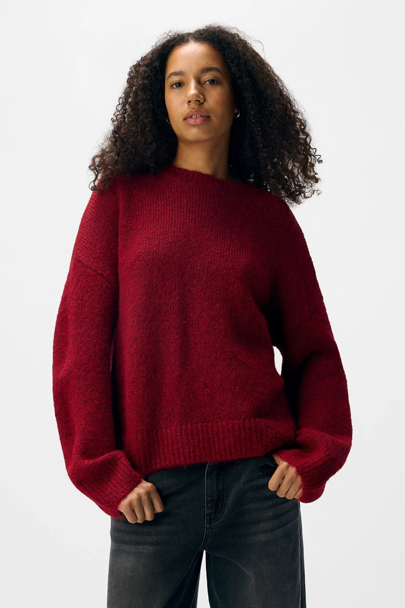 Mujer Object Jerséis>Jersey lana cuello redondo