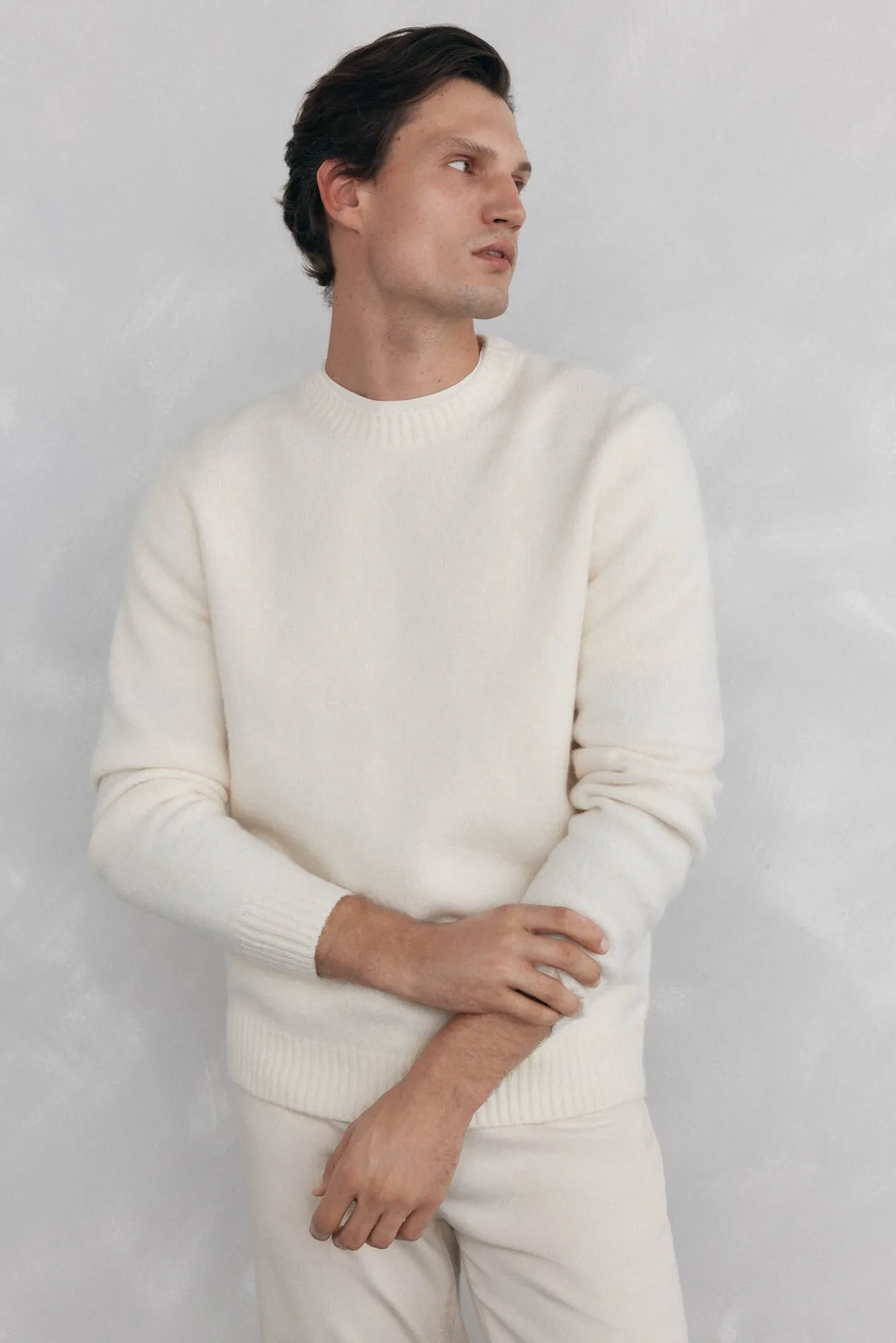 Hombre Pedro del Hierro Jerséis>Jersey lana estructura cuello redondo