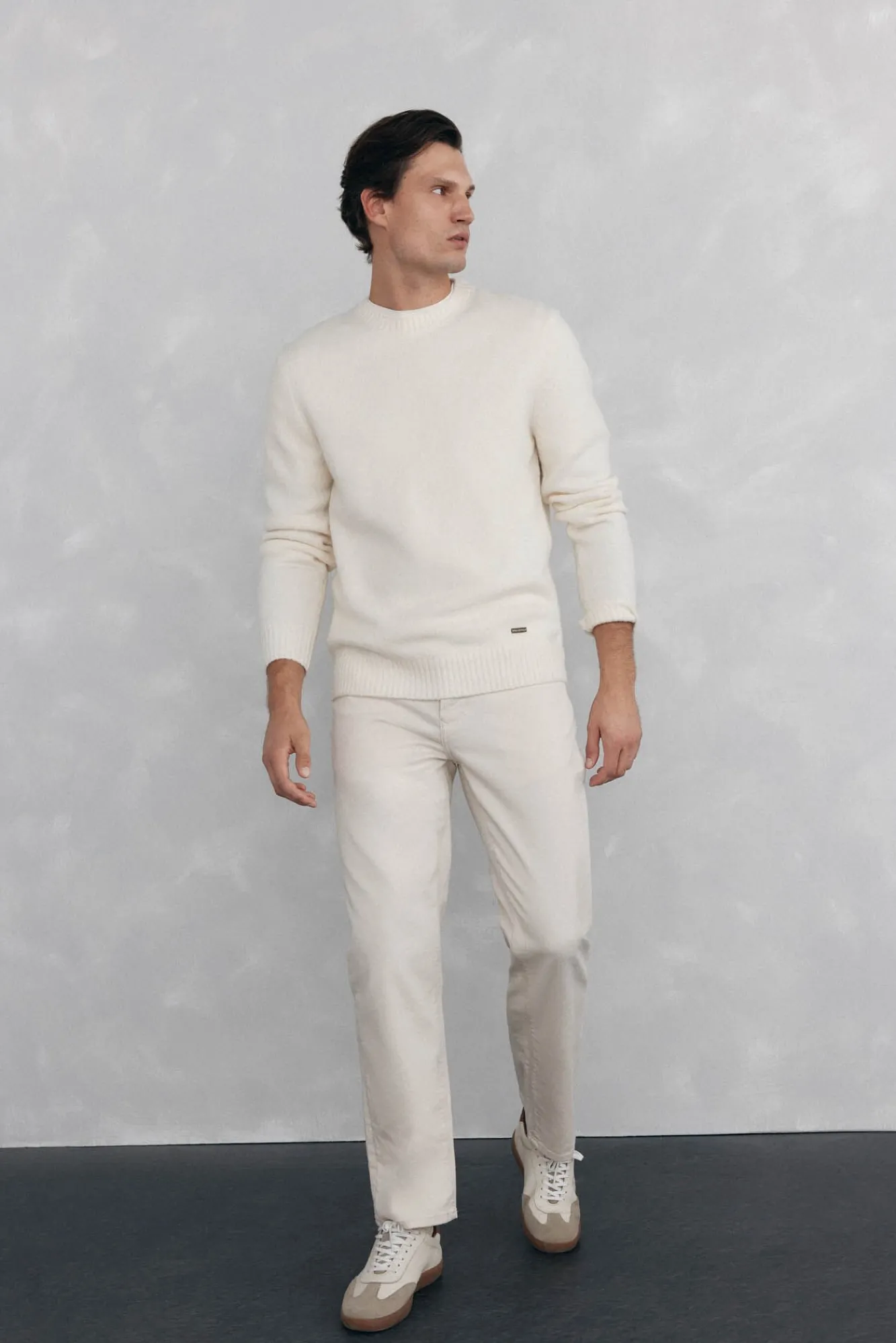 Hombre Pedro del Hierro Jerséis>Jersey lana estructura cuello redondo