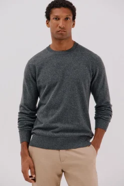 Hombre Cortefiel Jerséis>Jersey lana lambswool cuello redondo