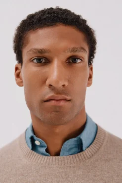 Hombre Cortefiel Jerséis>Jersey lana lambswool cuello redondo