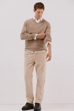 Hombre Cortefiel Jerséis>Jersey lana lambswool pico redondo