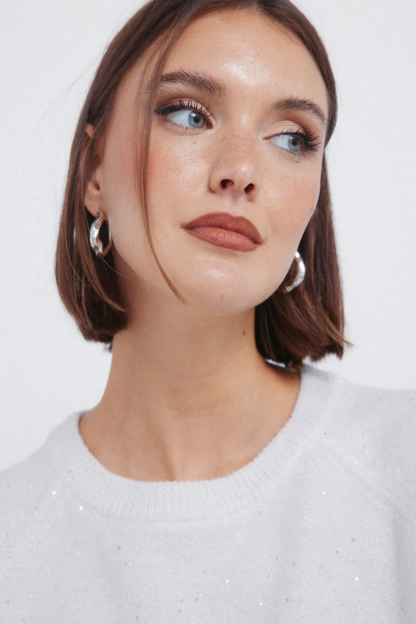 Mujer Springfield Jerséis>Jersey lentejuelas