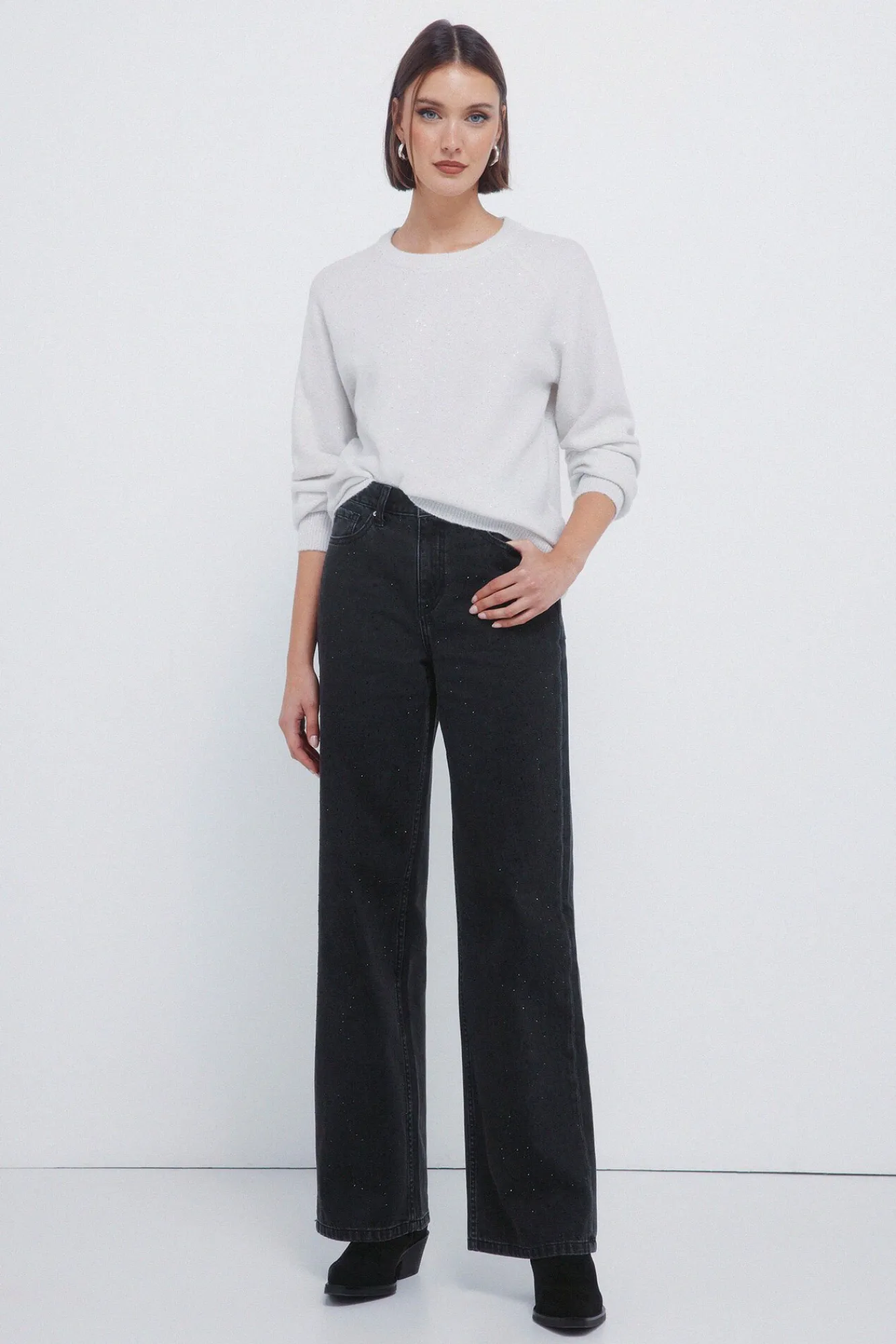 Mujer Springfield Jerséis>Jersey lentejuelas