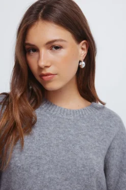 Mujer Springfield Jerséis>Jersey liso cuello redondo