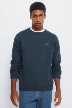 Hombre Springfield Jerséis>Jersey liso cuello rulo