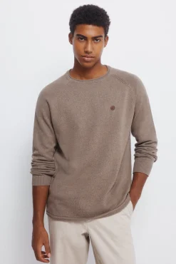 Hombre Springfield Jerséis>Jersey liso cuello rulo