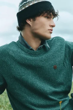 Hombre Springfield Jerséis>Jersey liso fantasía torzal