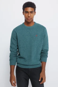 Hombre Springfield Jerséis>Jersey liso fantasía torzal