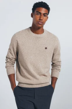 Hombre Springfield Jerséis>Jersey liso fantasía torzal