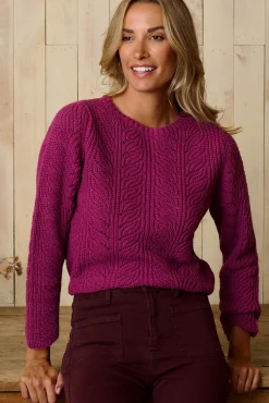 Mujer Polín Et Moi Jerséis>Jersey malva Emi