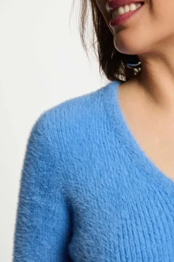 Mujer Morgan Jerséis>Jersey manga larga punto aterciopelado