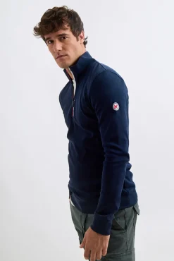 Hombre Williot Jerséis>Jersey Media Cremallera Contraste