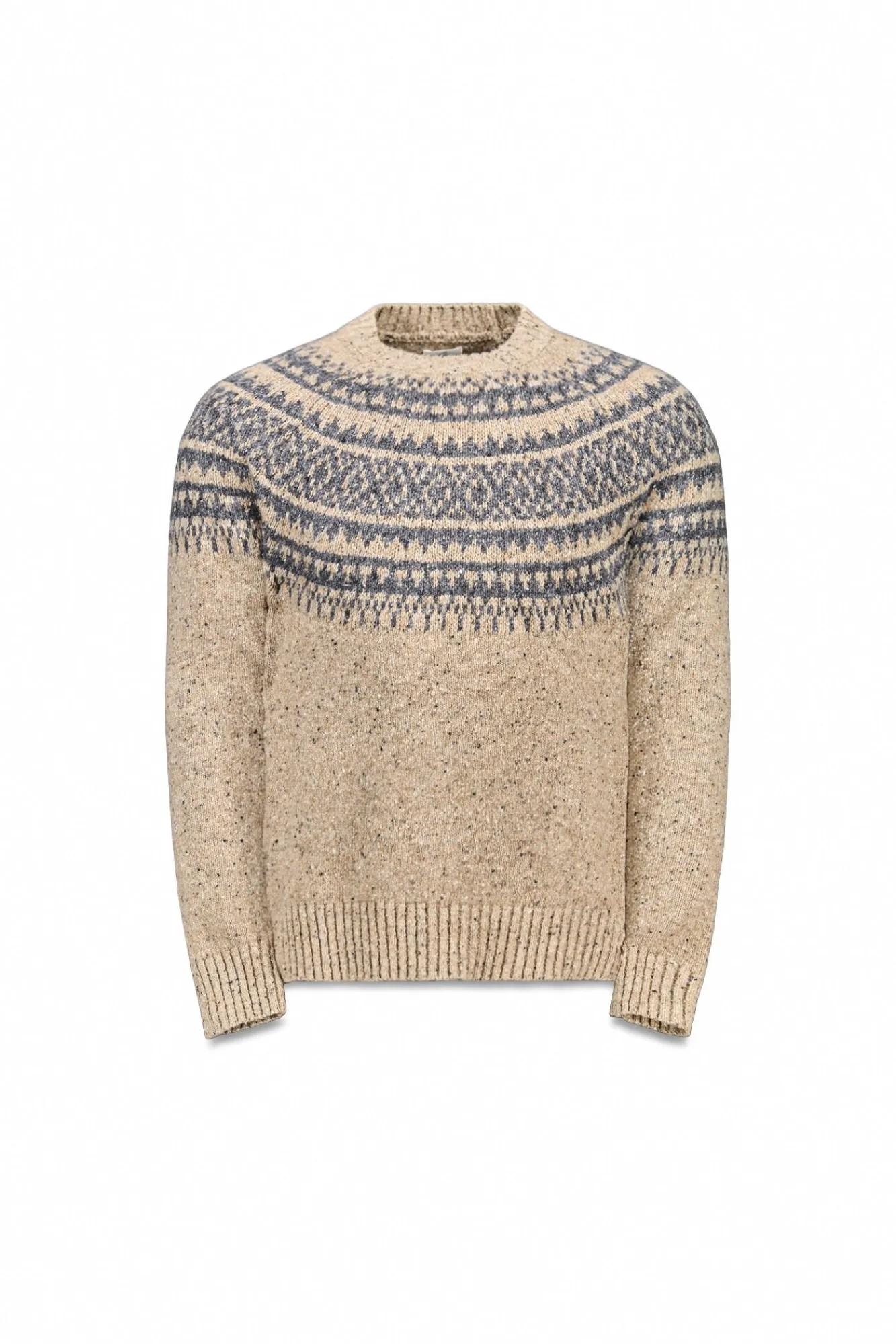 Hombre OOTO Jerséis>Jersey navideño jacquard cuello caja