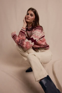 Mujer Slowlove Jerséis>Jersey ondas multicolor