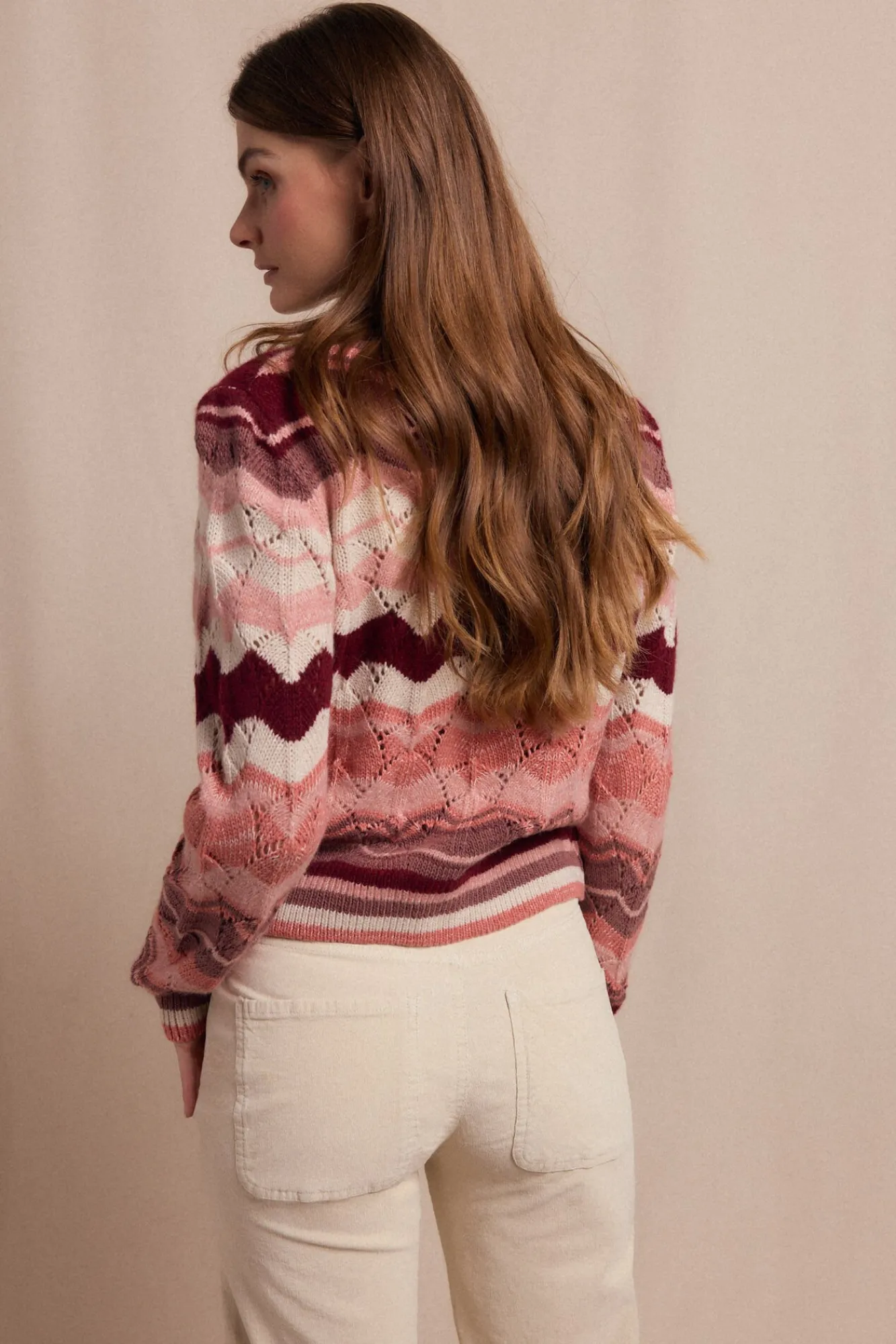 Mujer Slowlove Jerséis>Jersey ondas multicolor