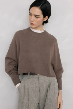 Mujer Pedro del Hierro Jerséis>Jersey oversize cropped