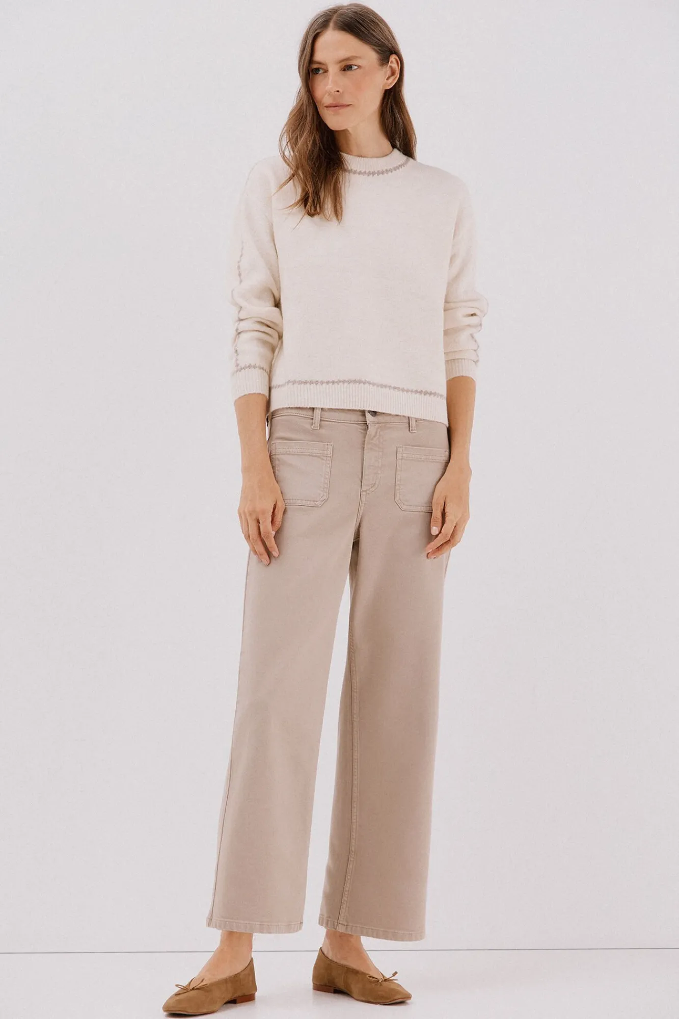 Mujer Cortefiel Jerséis>Jersey Perkins contrastes