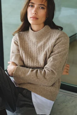 Mujer Cortefiel Jerséis>Jersey Perkins trenzas