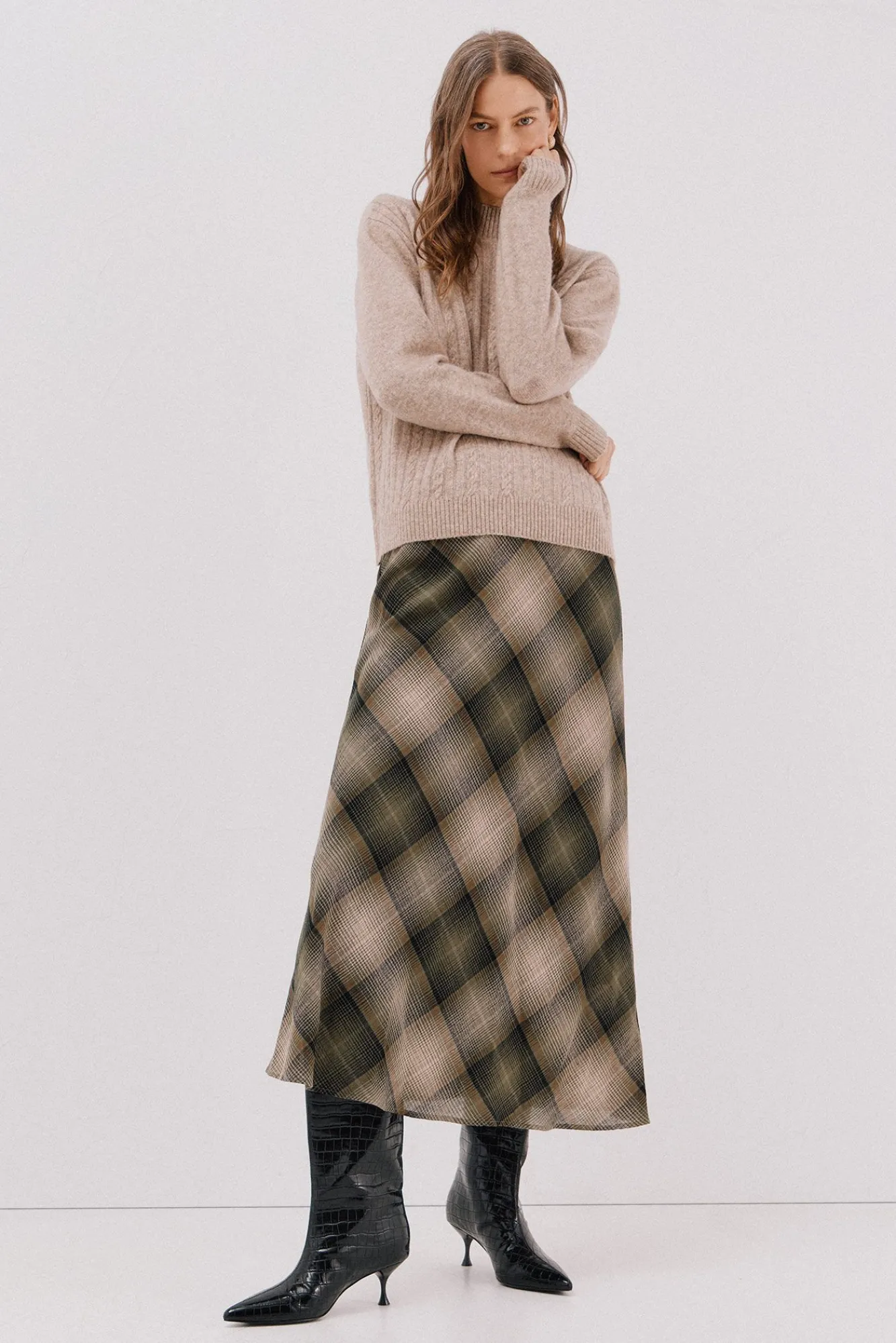 Mujer Cortefiel Jerséis>Jersey Perkins trenzas