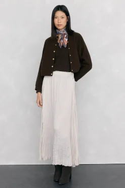 Mujer Pedro del Hierro Jerséis>Jersey pico detalles de mini ochos