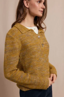 Mujer Slowlove Jerséis>Jersey polo jaspeado