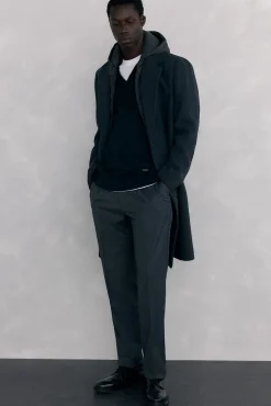 Hombre Pedro del Hierro Jerséis>Jersey premium estructura algodón seda cashmere