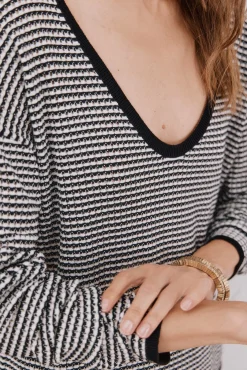 Mujer Cortefiel Jerséis>Jersey punto bicolor