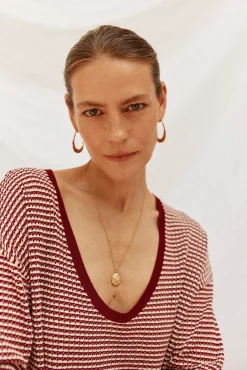 Mujer Cortefiel Jerséis>Jersey punto bicolor