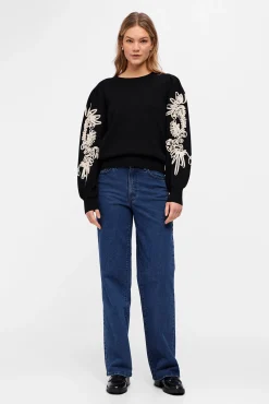 Mujer Object Jerséis>Jersey punto bordado