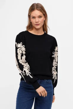 Mujer Object Jerséis>Jersey punto bordado