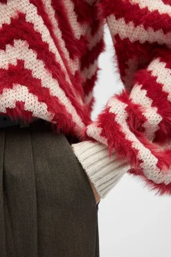 Mujer Object Jerséis>Jersey punto efecto pelo