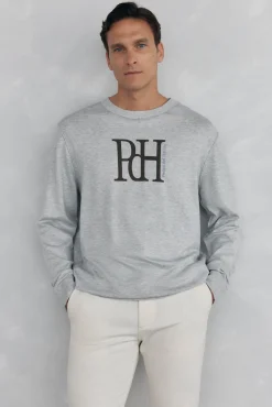 Hombre Pedro del Hierro Jerséis>Jersey punto fino big logo