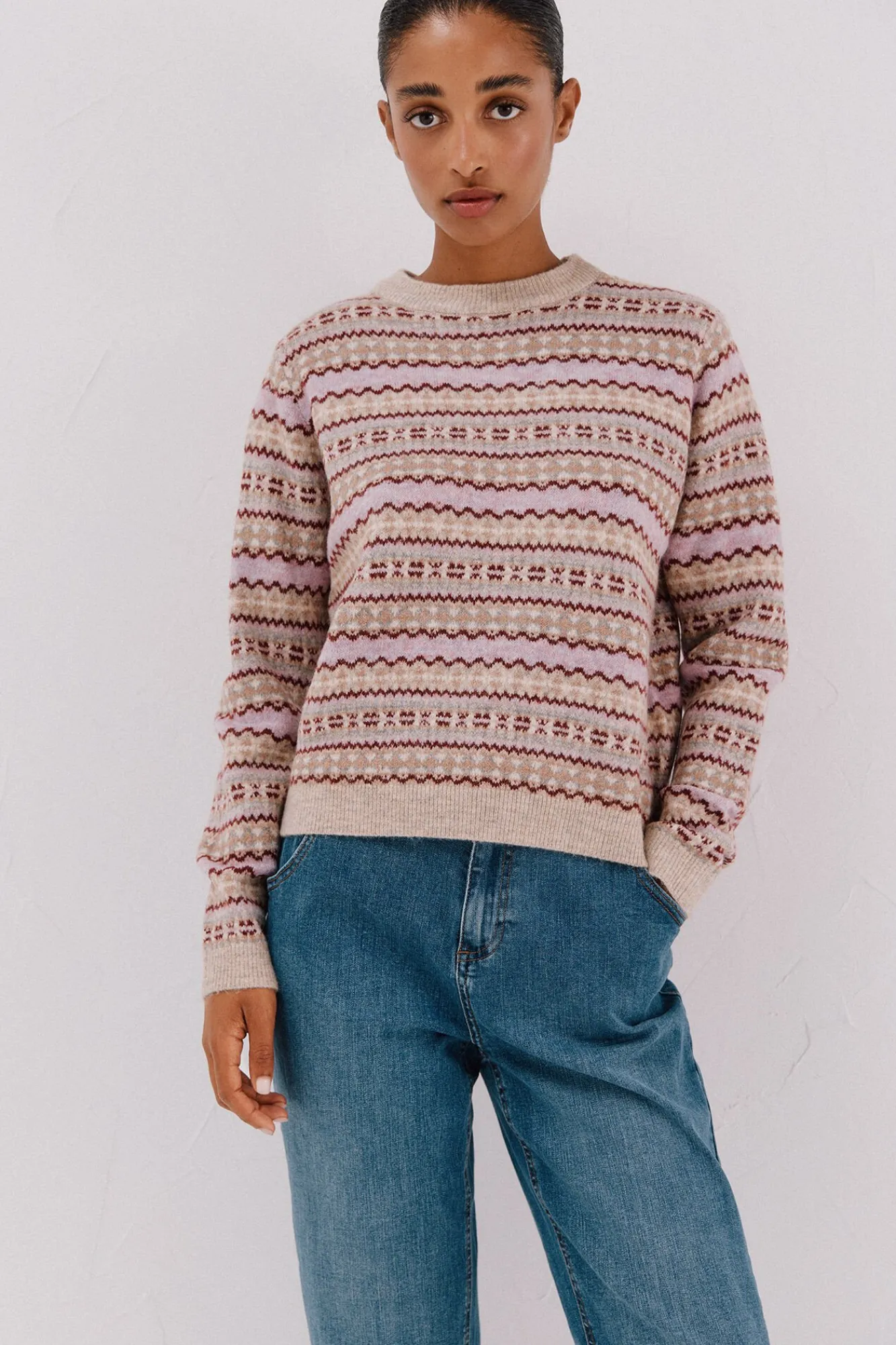 Mujer Cortefiel Jerséis>Jersey punto grecas