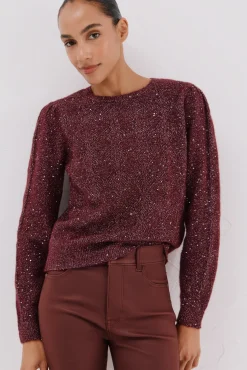 Mujer Cortefiel Jerséis>Jersey punto lentejuelas