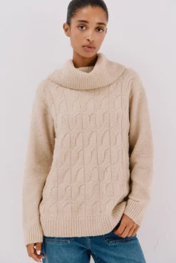 Mujer Cortefiel Jerséis>Jersey punto lentejuelas