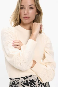 Mujer Vero Moda Jerséis>Jersey punto manga efecto encaje