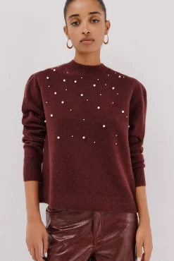 Mujer Cortefiel Jerséis>Jersey punto perlas