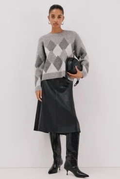 Mujer Cortefiel Jerséis>Jersey punto rombos