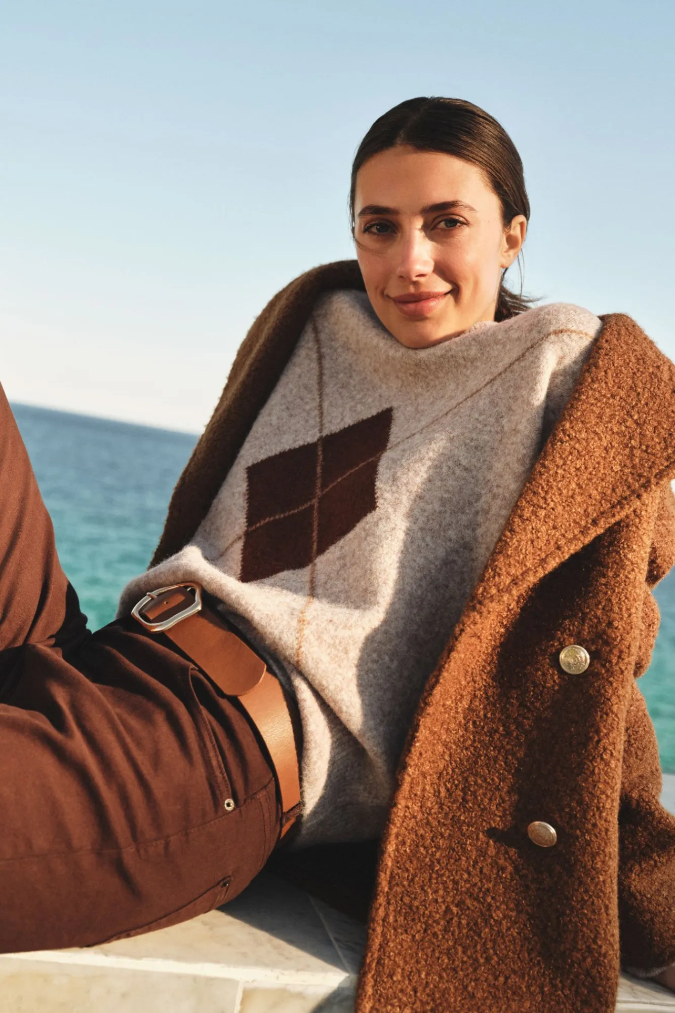 Mujer Cortefiel Jerséis>Jersey punto rombos