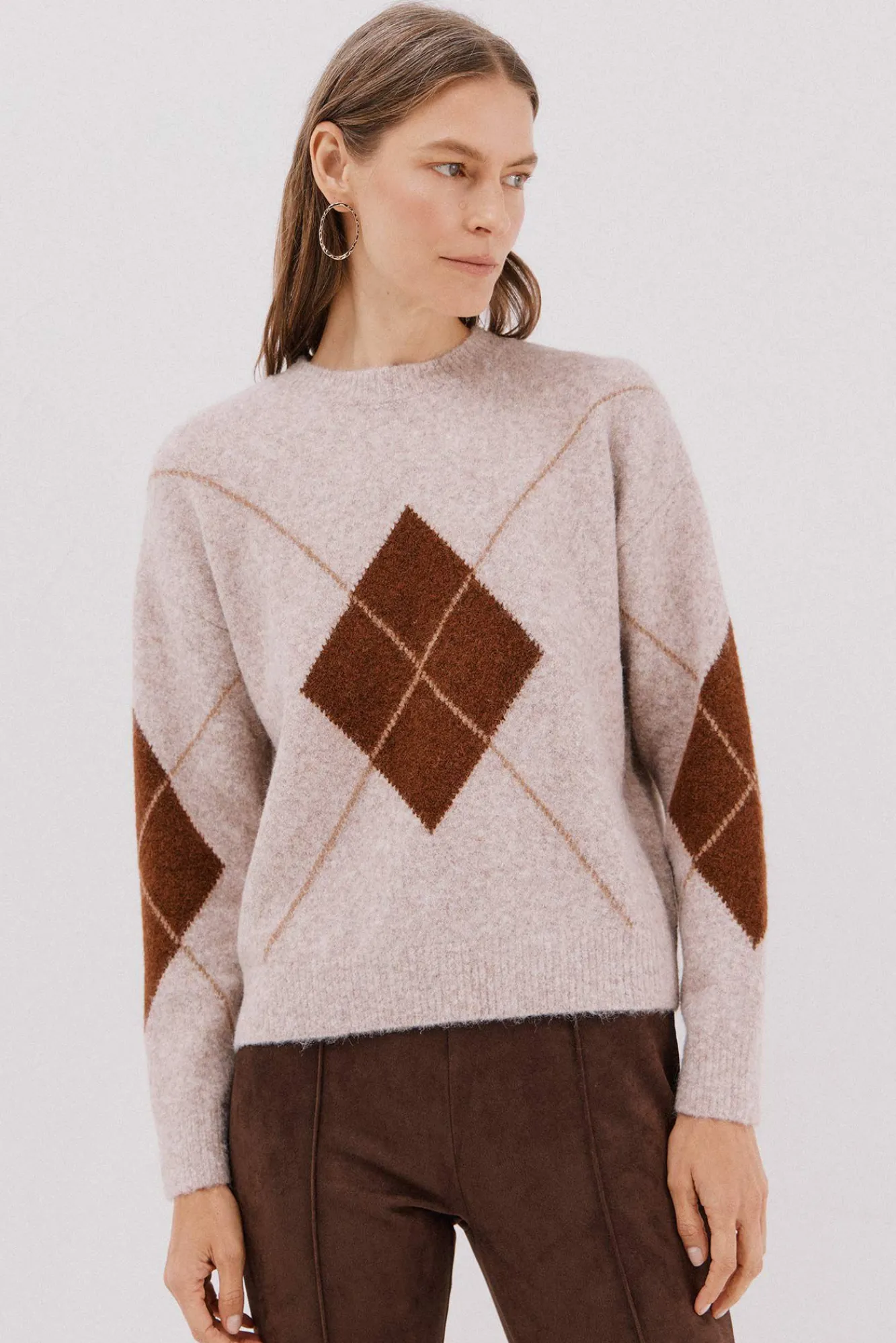 Mujer Cortefiel Jerséis>Jersey punto rombos