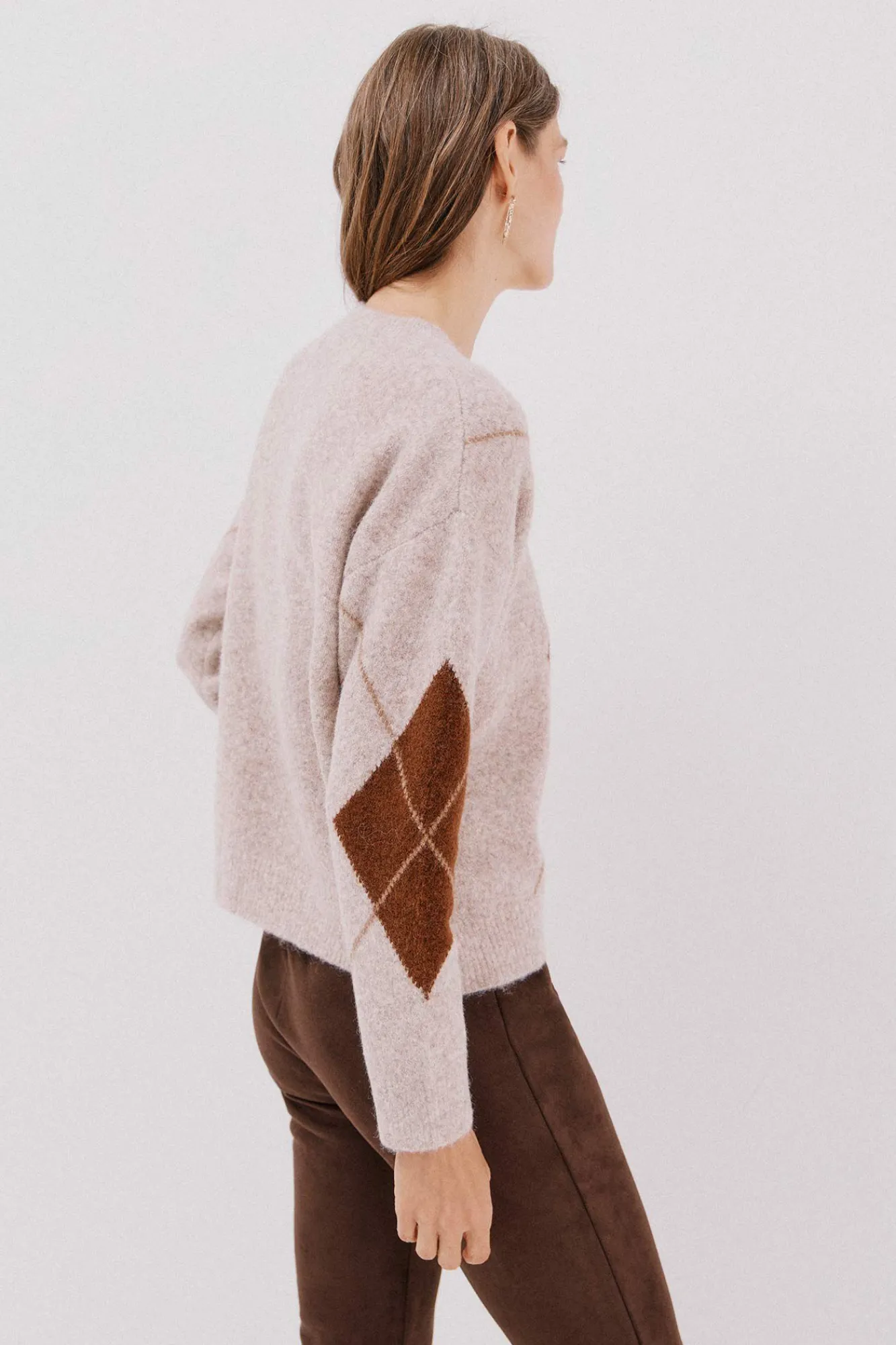 Mujer Cortefiel Jerséis>Jersey punto rombos