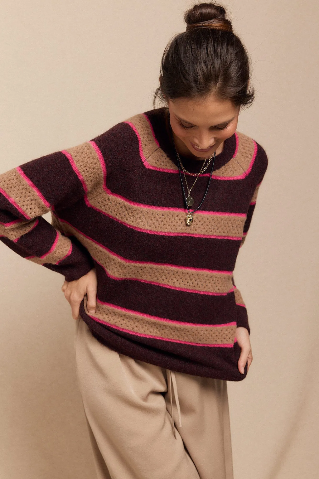 Mujer Slowlove Jerséis>Jersey rayas