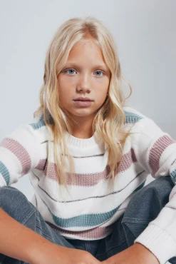 Niños Springfield Kids Jerséis>Jersey rayas niña