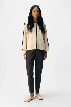 Mujer Object Jerséis>Jersey ribete contraste