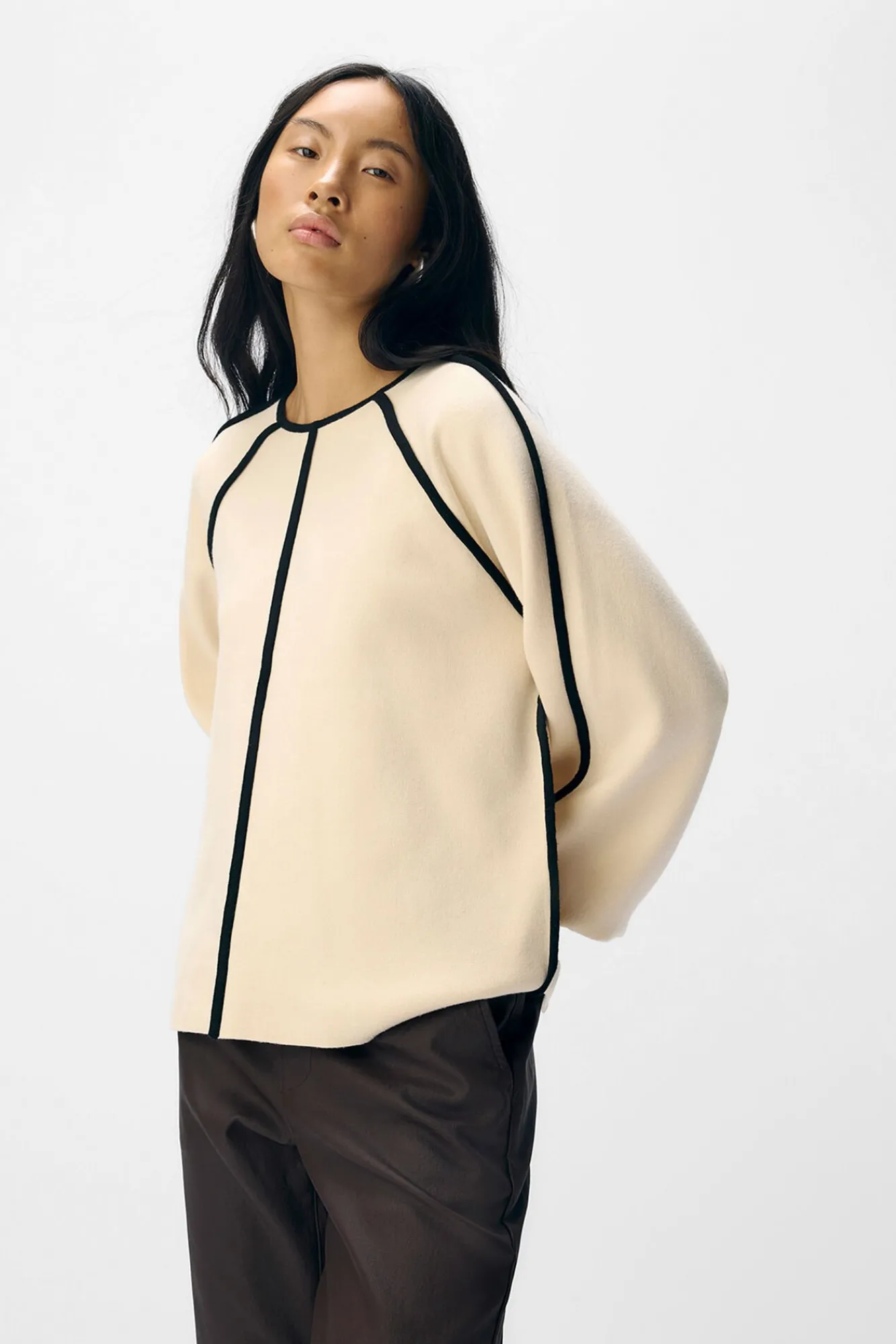 Mujer Object Jerséis>Jersey ribete contraste