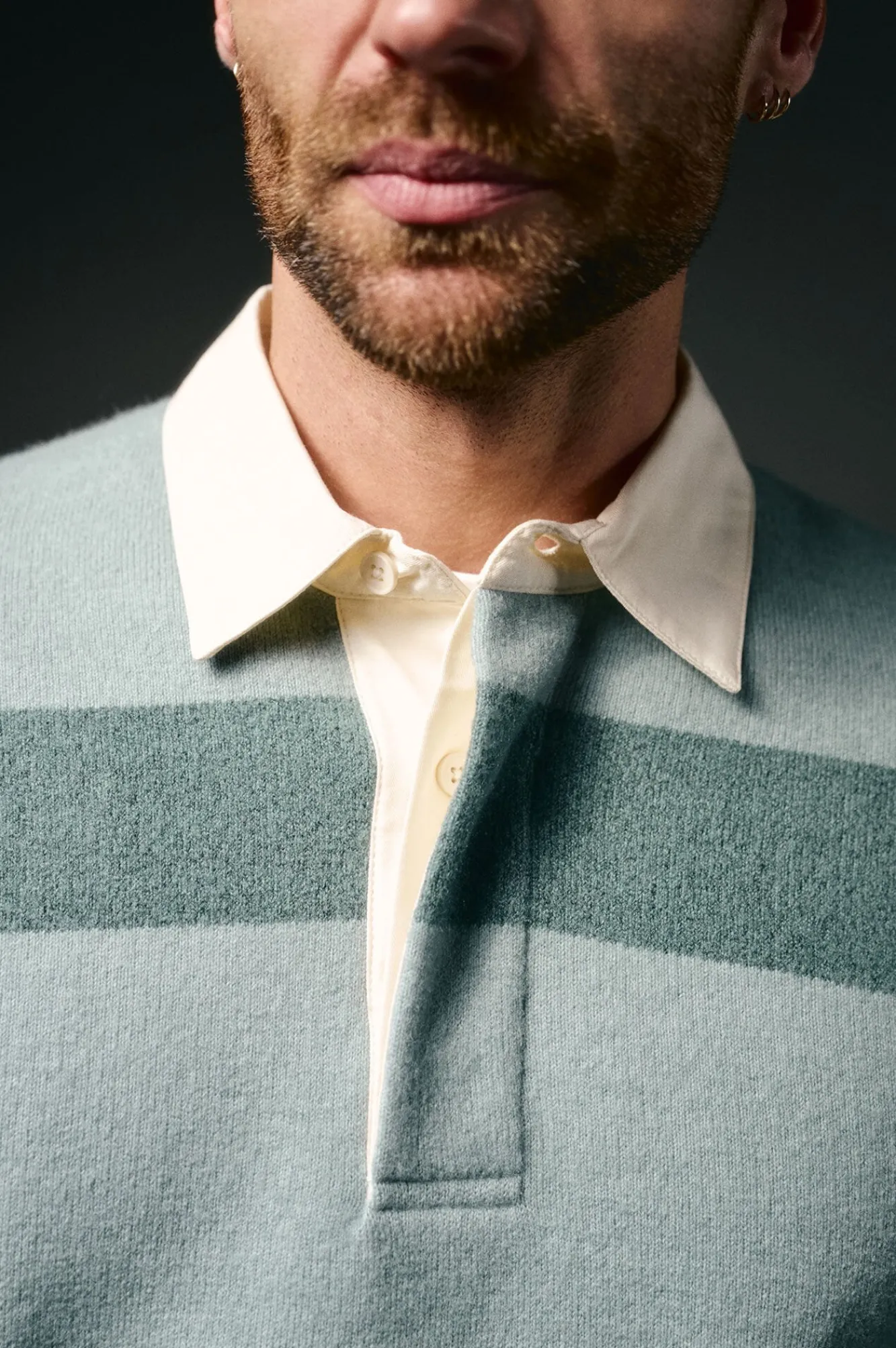 Hombre OOTO Jerséis>Jersey rugby cuello polo